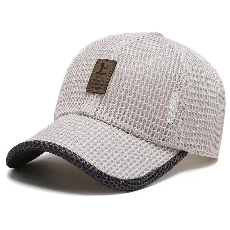 Men's Breathable Adjustable Baseball Cap