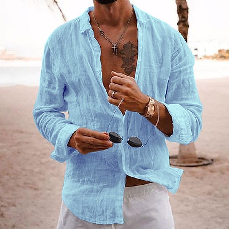 Men's Breathable and Lightweight Summer Shirt