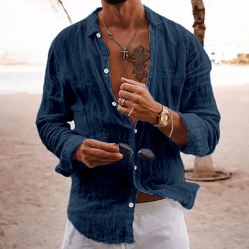Men's Breathable and Lightweight Summer Shirt