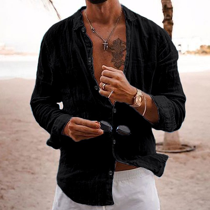Men's Breathable and Lightweight Summer Shirt