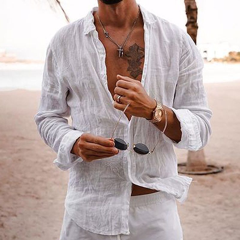 Men's Breathable and Lightweight Summer Shirt
