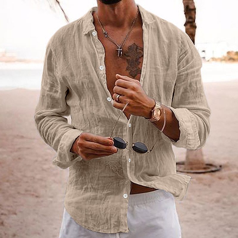 Men's Breathable and Lightweight Summer Shirt