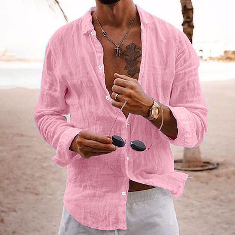 Men's Breathable and Lightweight Summer Shirt