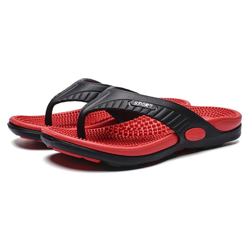 Men's Breathable Massage Flip-Flops