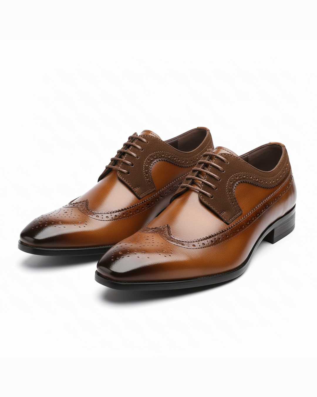 Men's Brogue Oxford Dress Shoes