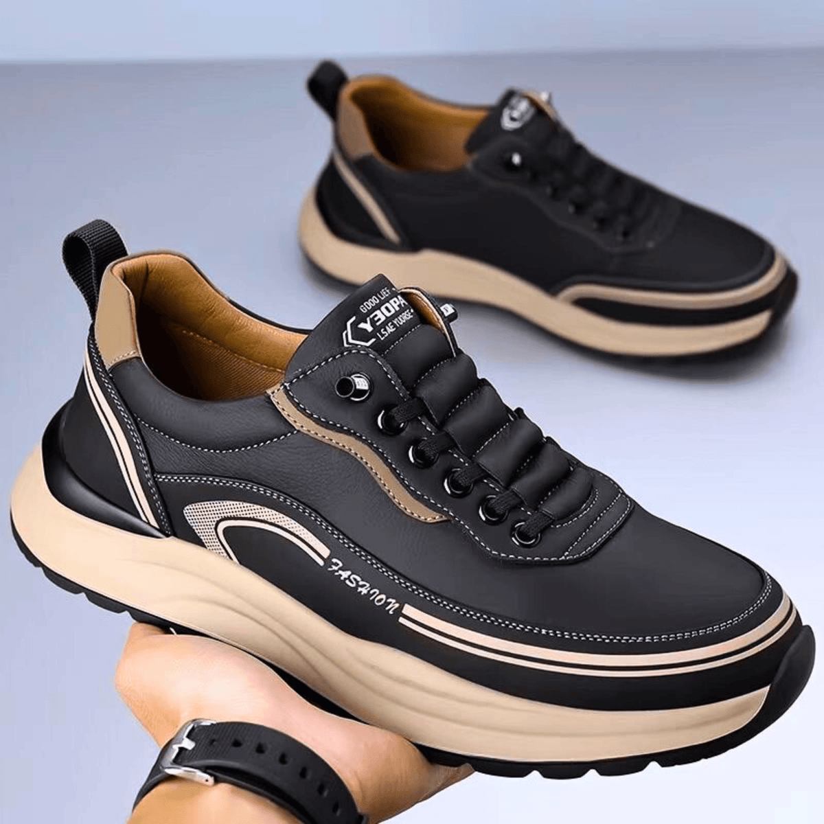 Men's Casual Lace-Up Sneakers