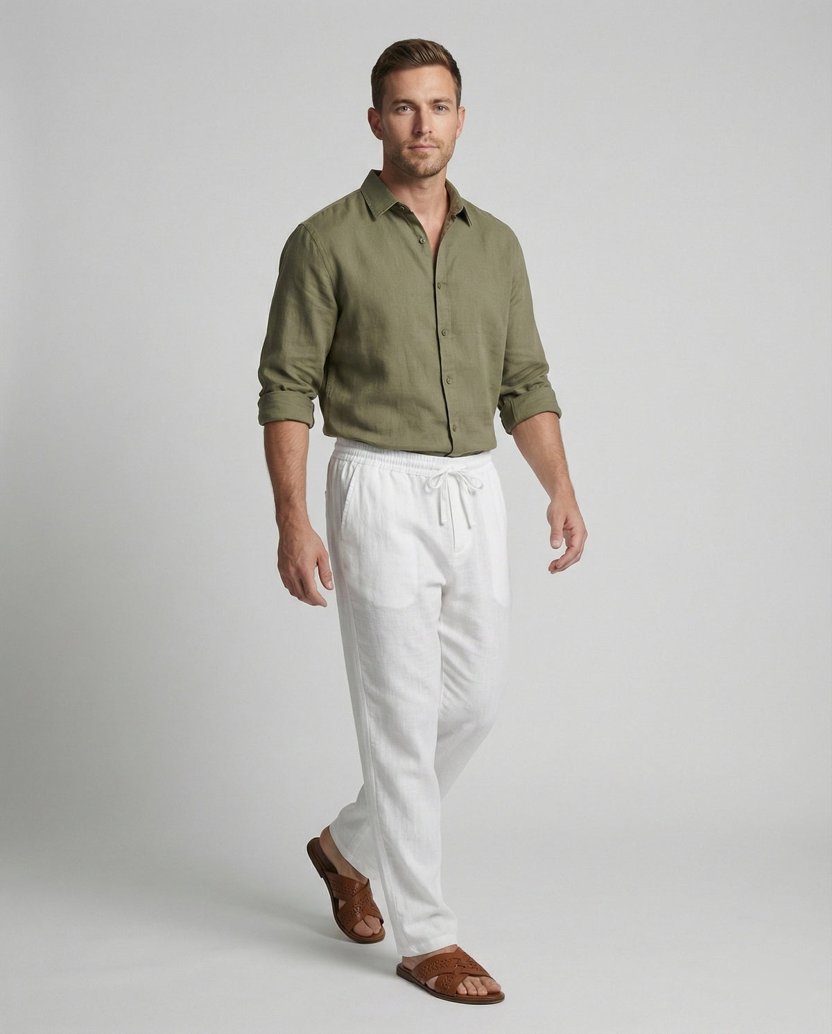 Men's Casual Linen Pants