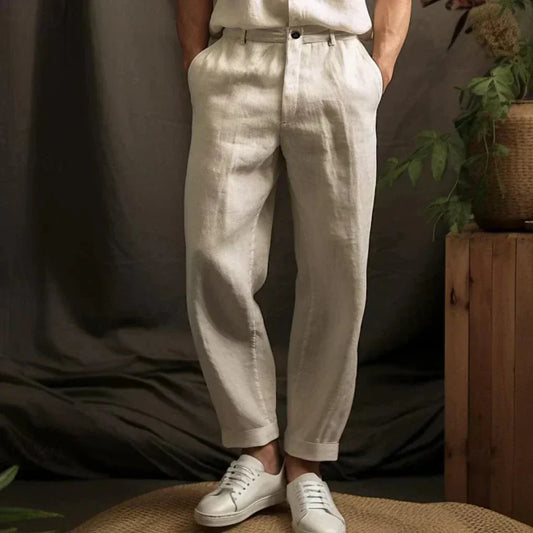 Men’s Casual Trousers – Airy Style for Summer Days