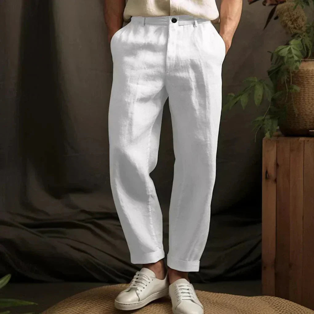 Men’s Casual Trousers – Airy Style for Summer Days
