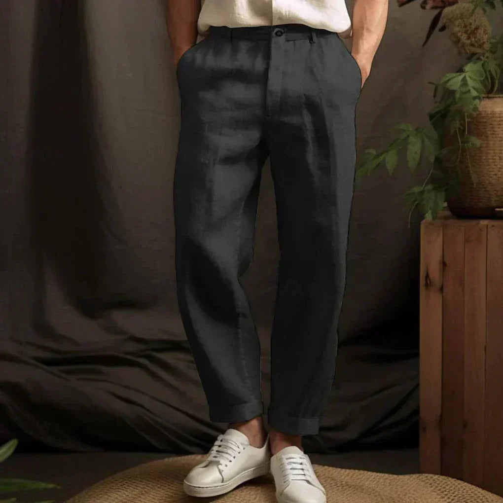 Men’s Casual Trousers – Airy Style for Summer Days