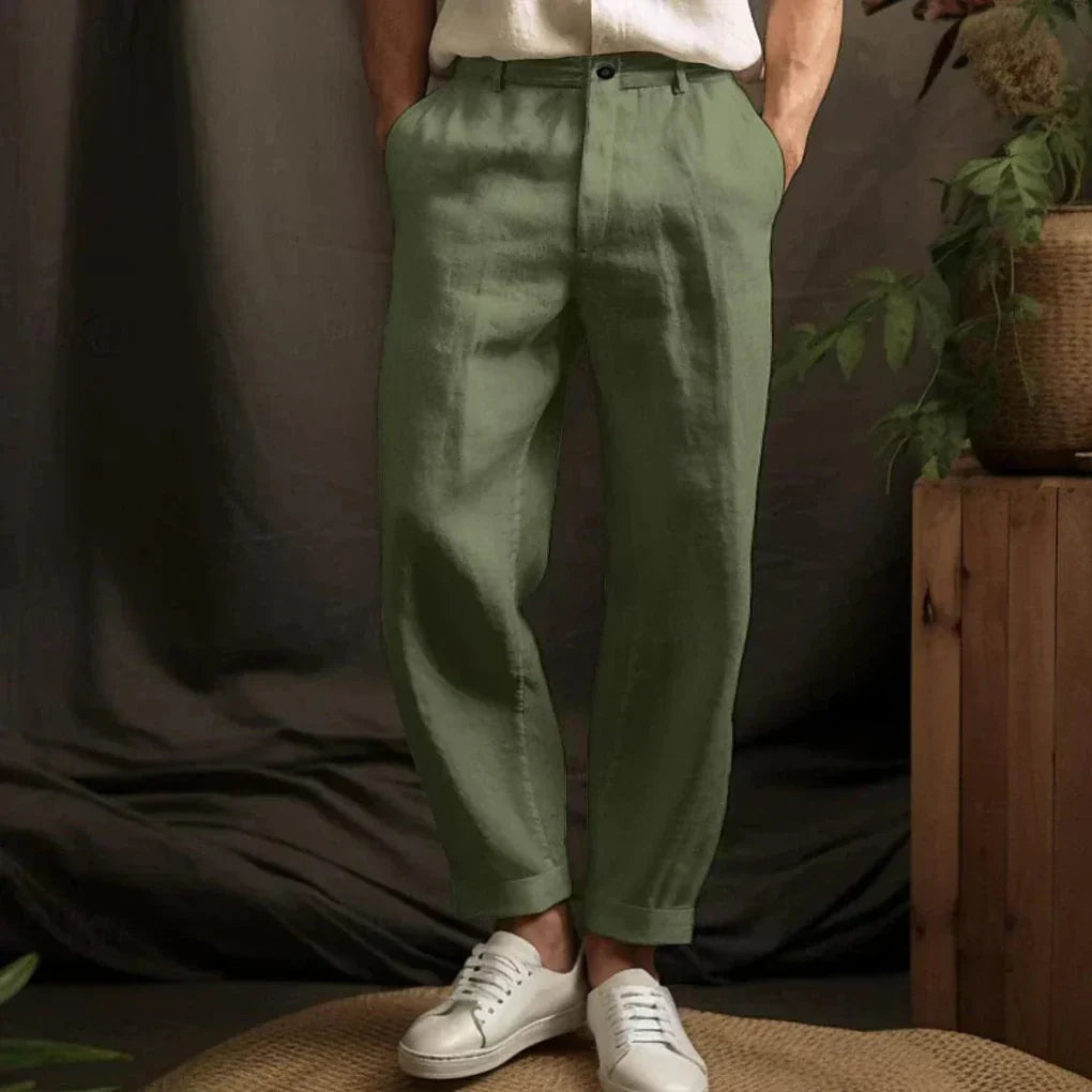 Men’s Casual Trousers – Airy Style for Summer Days