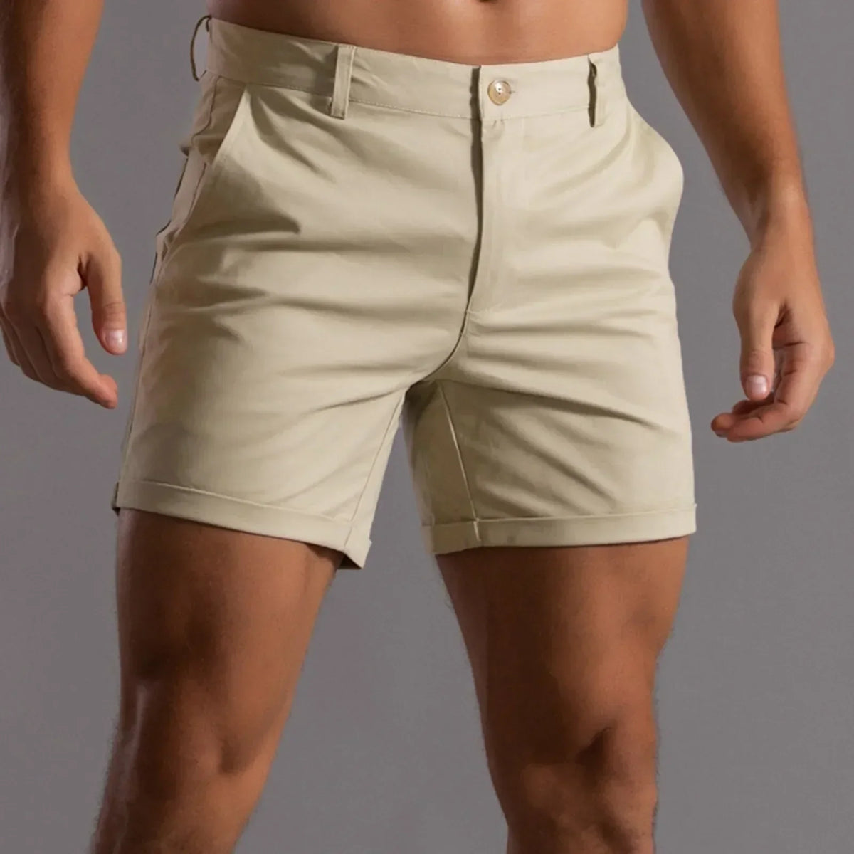 Men's Chino Shorts - Casual and Comfortable Summer Shorts