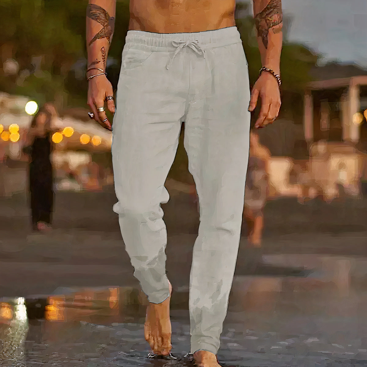 Men's Classic Lightweight Summer Pants
