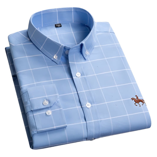 Men's Classic Long-Sleeved Shirt