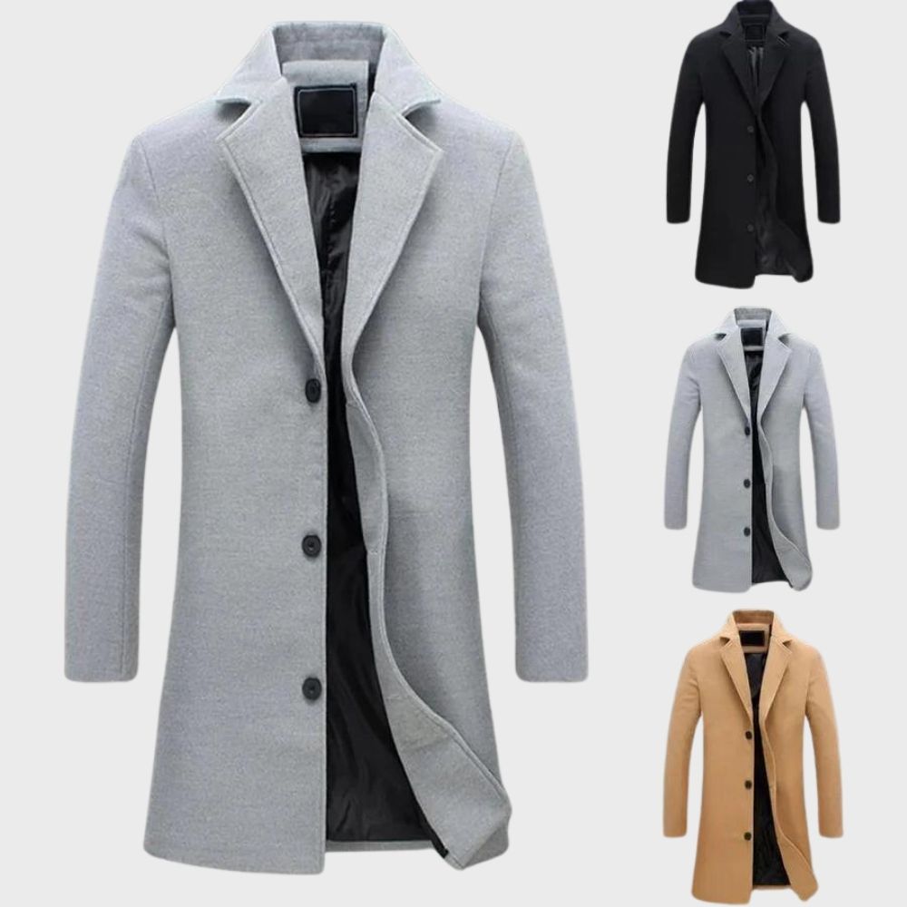 Men's Classic Long Winter Coat