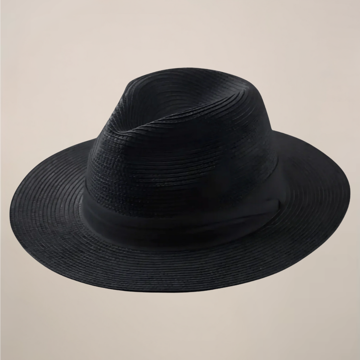 Men's Classic Summer Wide-Brim Panama Hat for Timeless Style