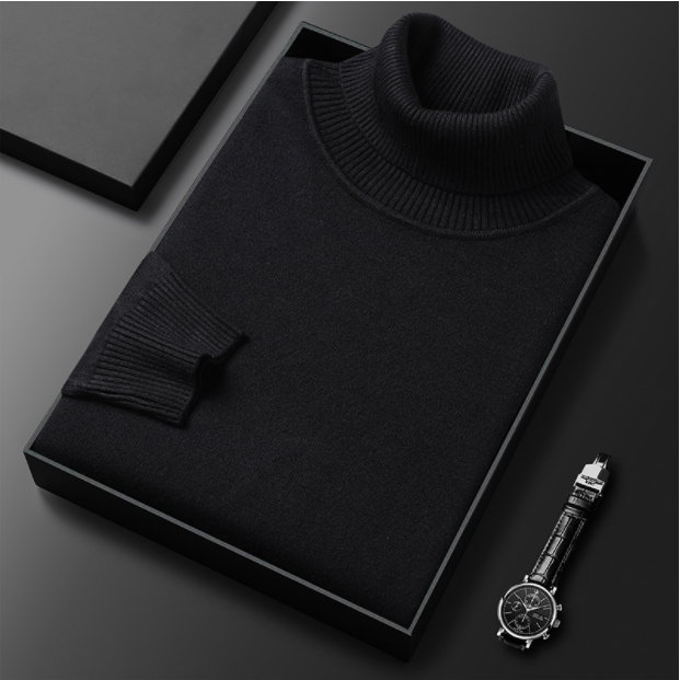 Men's Classic Turtleneck Sweater