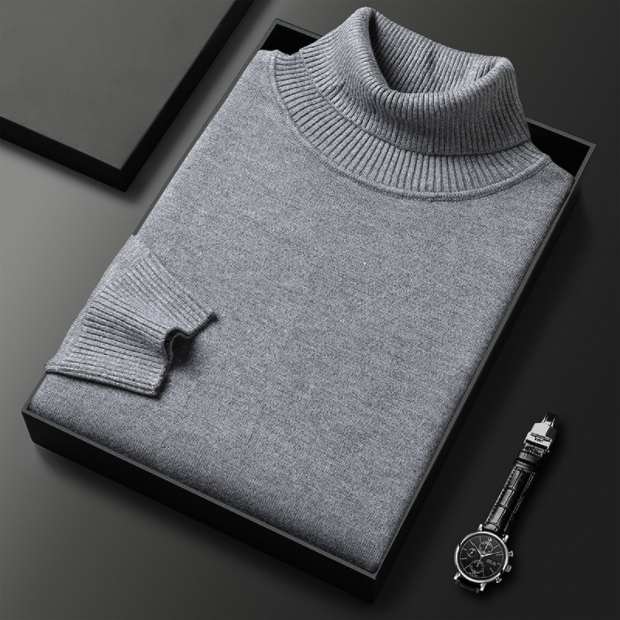 Men's Classic Turtleneck Sweater