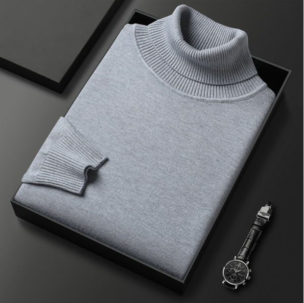 Men's Classic Turtleneck Sweater