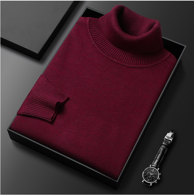 Men's Classic Turtleneck Sweater