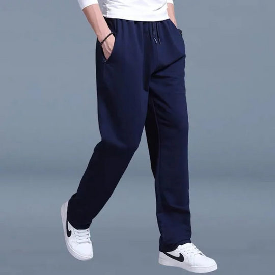 Men's Comfortable Elastic-Waist Jogging Pants