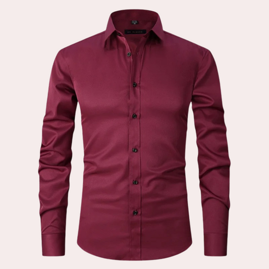 Men's Comfortable Stretch Dress Shirt