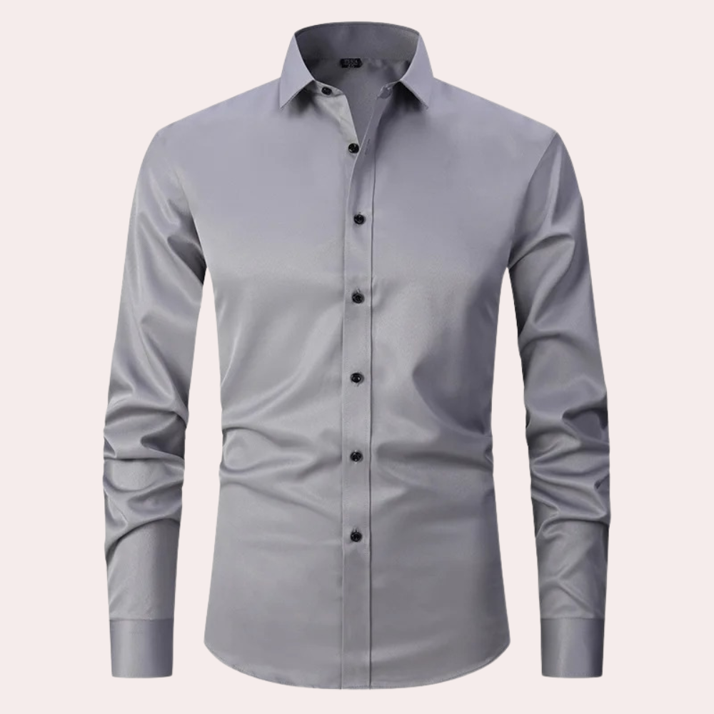 Men's Comfortable Stretch Dress Shirt