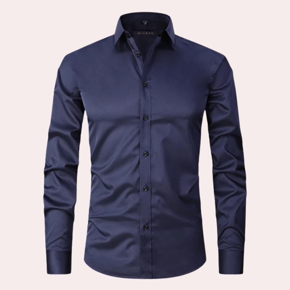 Men's Comfortable Stretch Dress Shirt