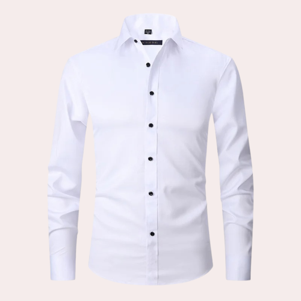 Men's Comfortable Stretch Dress Shirt