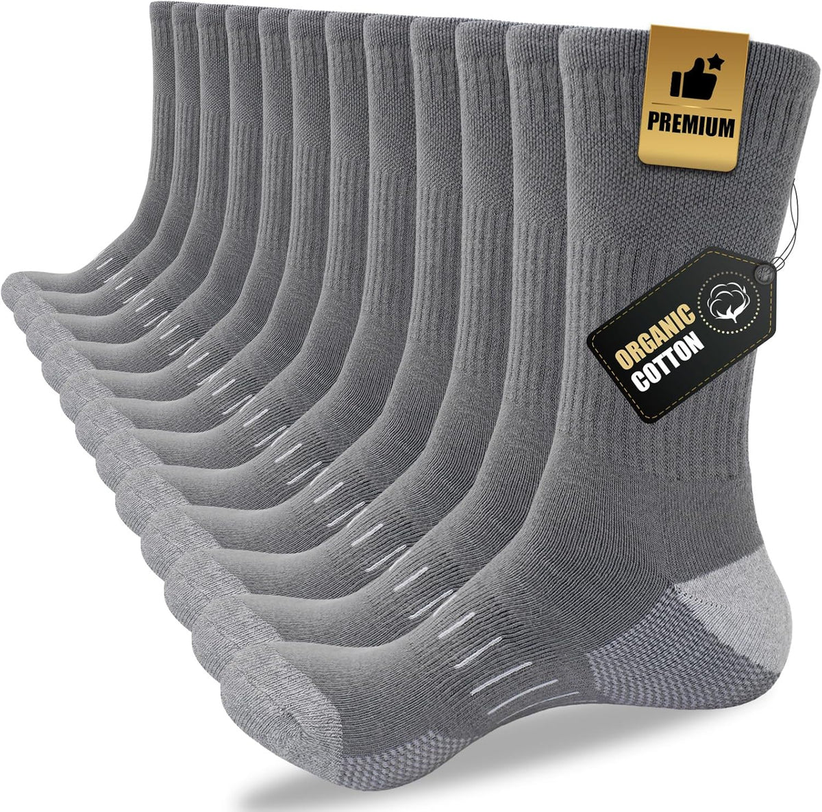 Men's Crew Socks (6 Pairs)