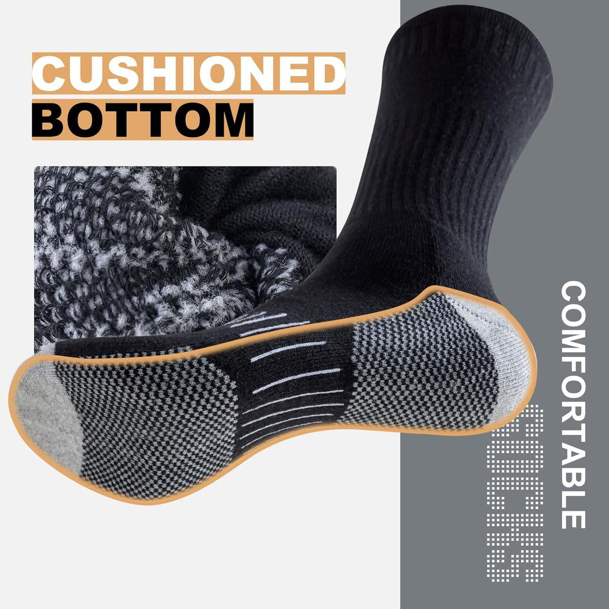Men's Crew Socks (6 Pairs)