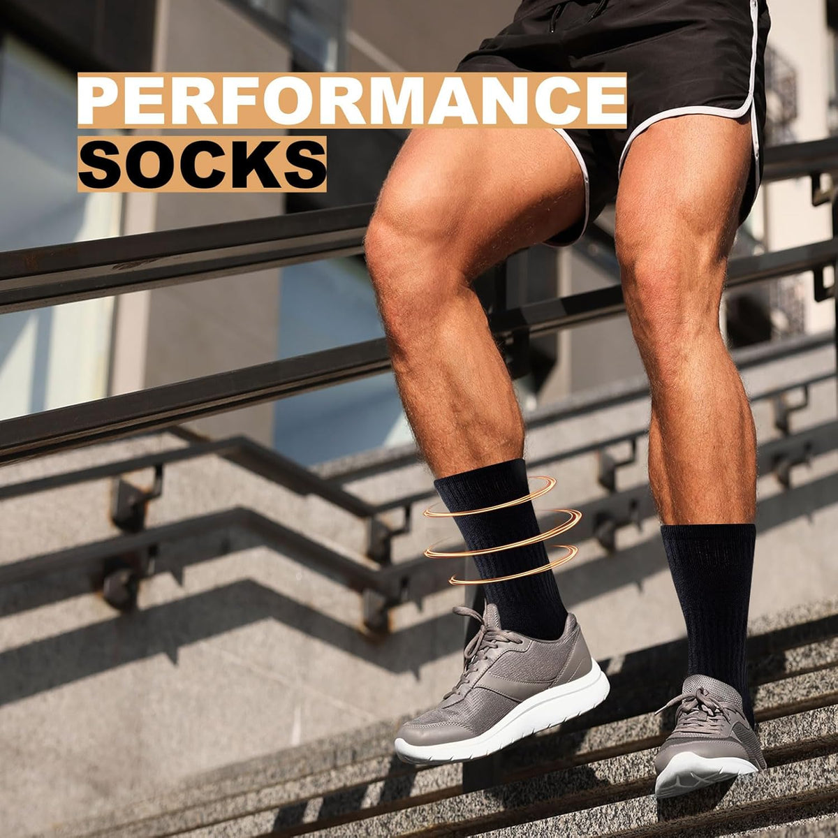 Men's Crew Socks (6 Pairs)