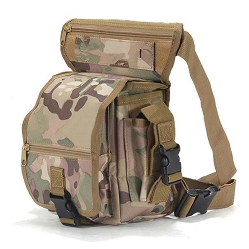Men's Durable Tactical Drop Leg Bag – Water-Resistant & Multi-Pocket