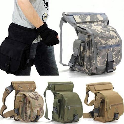Men's Durable Tactical Drop Leg Bag – Water-Resistant & Multi-Pocket