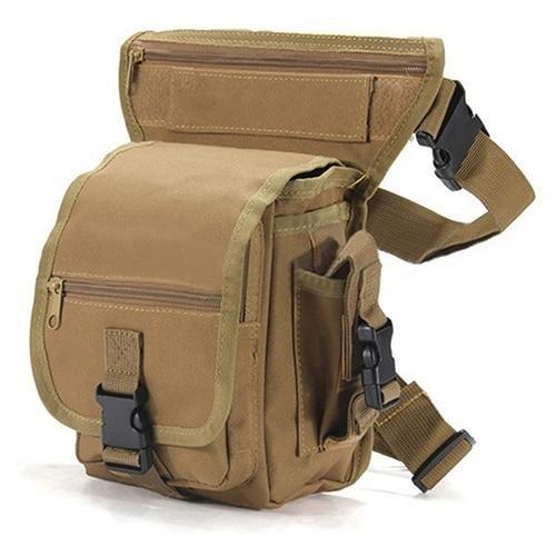 Men's Durable Tactical Drop Leg Bag – Water-Resistant & Multi-Pocket