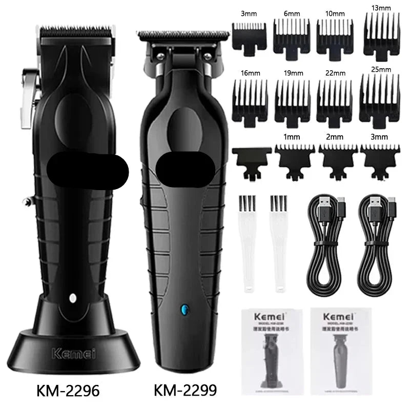Men's Electric Hair Clipper & Shaver Kit