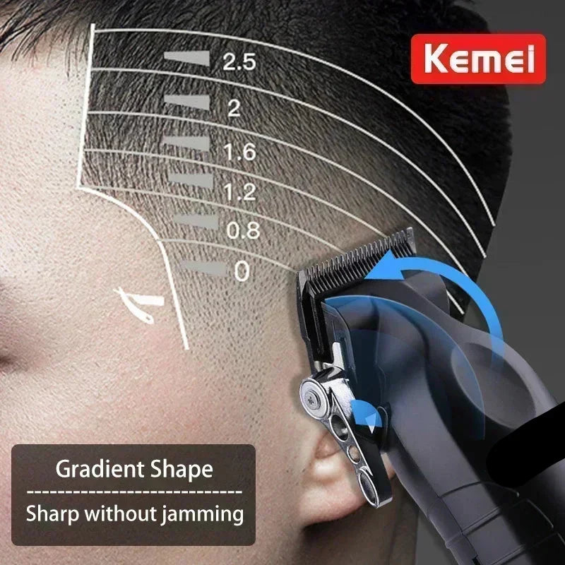 Men's Electric Hair Clipper & Shaver Kit