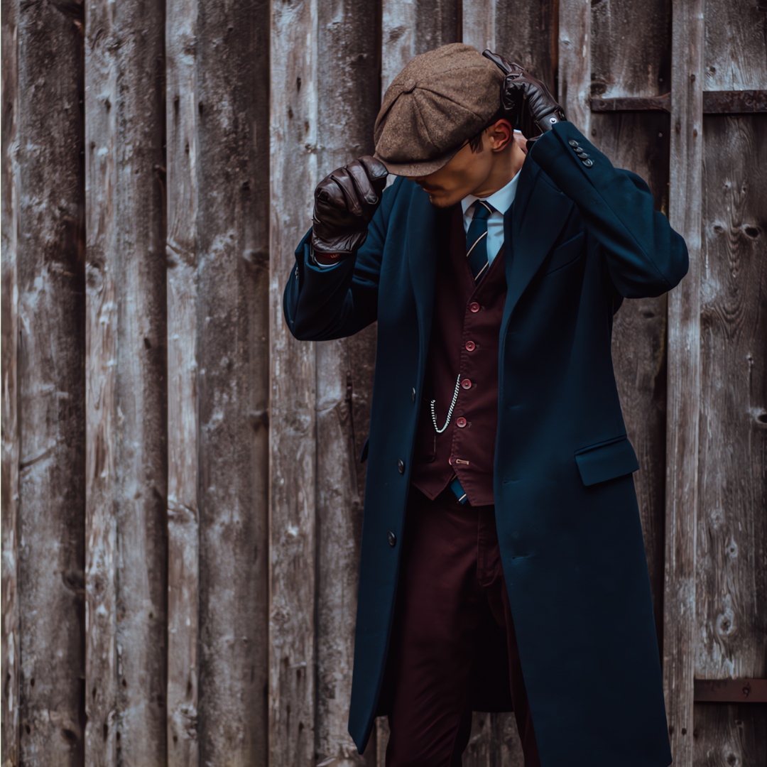 Men's Elegant Vintage Newsboy Cap (Peaky Blinders)