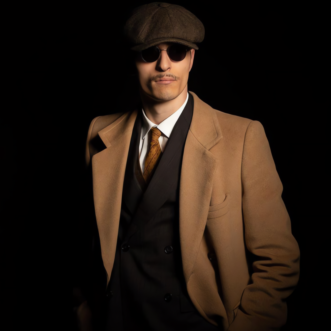 Men's Elegant Vintage Newsboy Cap (Peaky Blinders)