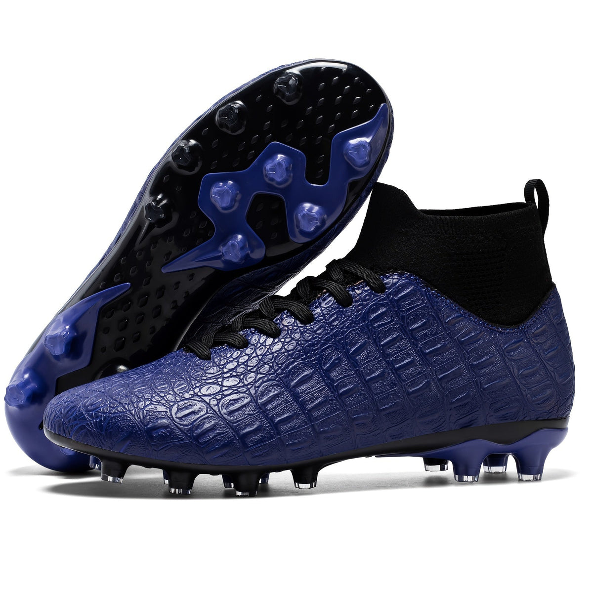Men's Football Boots with Grip & High Ankle Design