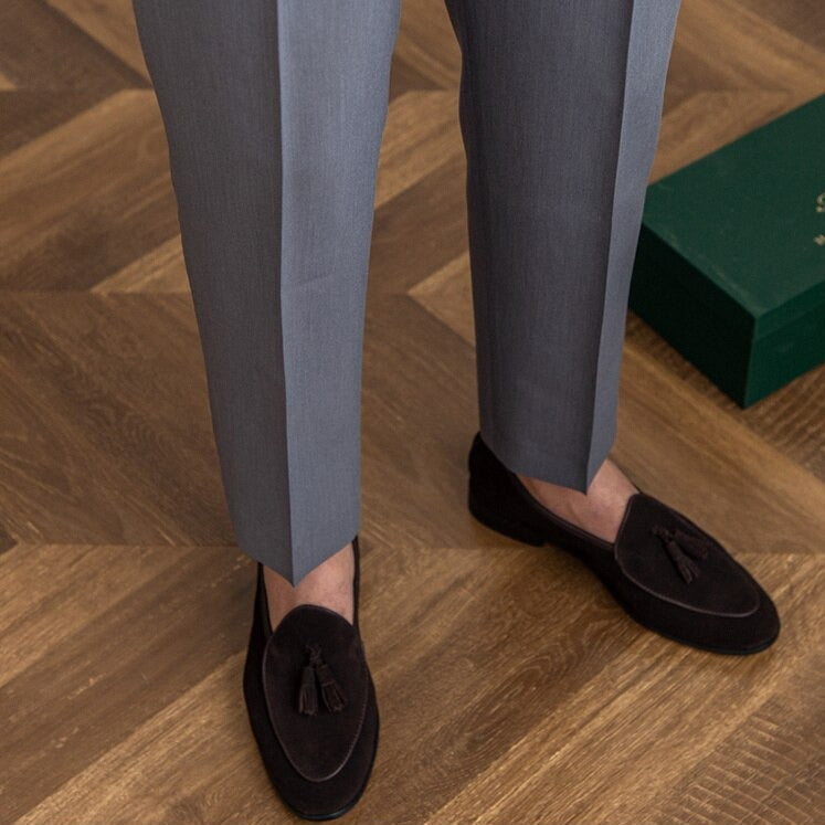 Men's Gurkha Trousers - Retro Elegance