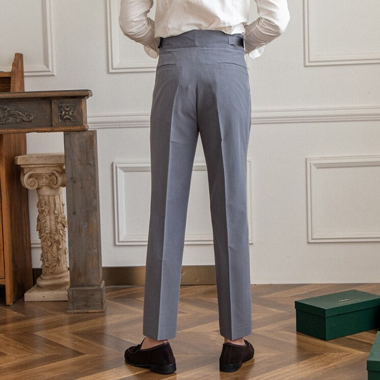 Men's Gurkha Trousers - Retro Elegance
