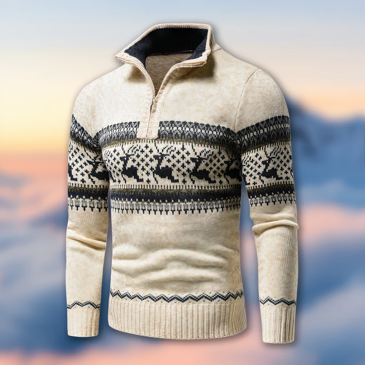 Men's Half-Zip Sweater