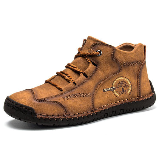 Men's Handmade Vintage Orthopedic Ankle Boots