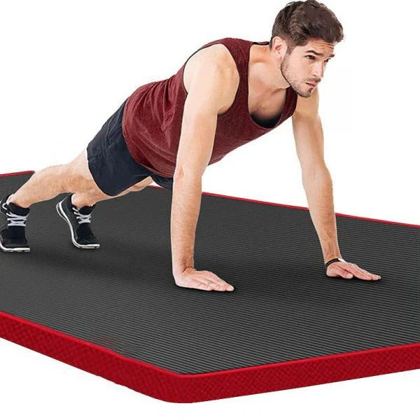 Men's High-Density Non-Slip Exercise Mat for Home & Gym