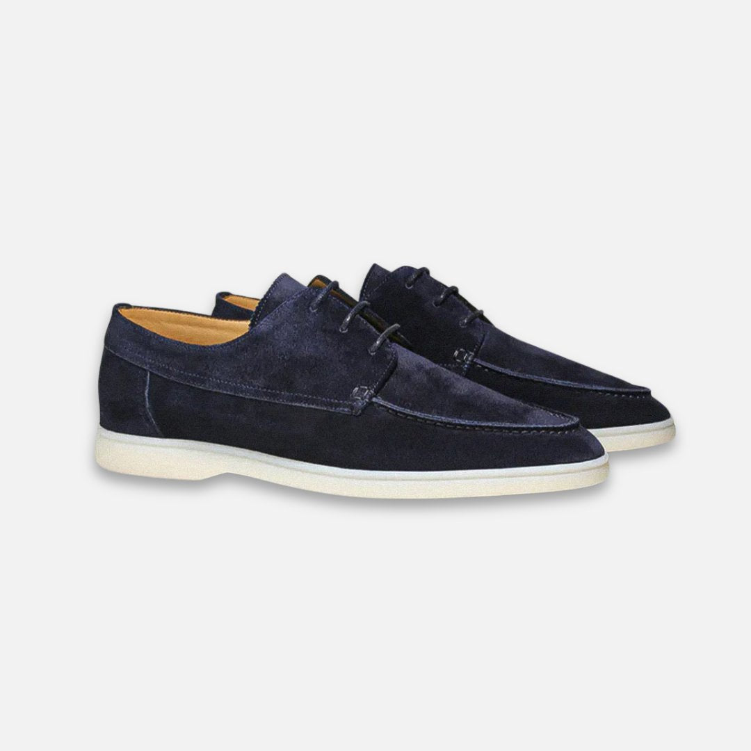 Men's Lace-Up Hybrid Boat Derby Loafers