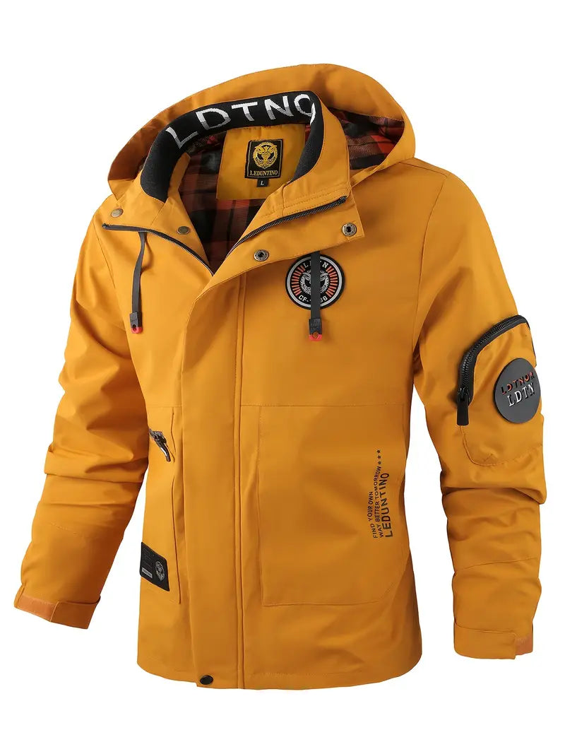 Men's Lightweight Autumn Jacket - Waterproof & Windproof