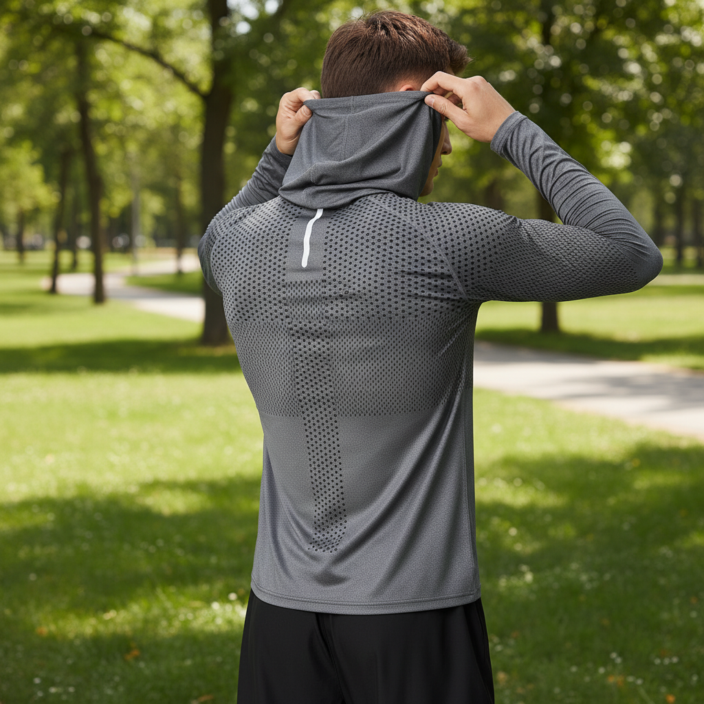 Men's Lightweight Performance Workout Hoodie