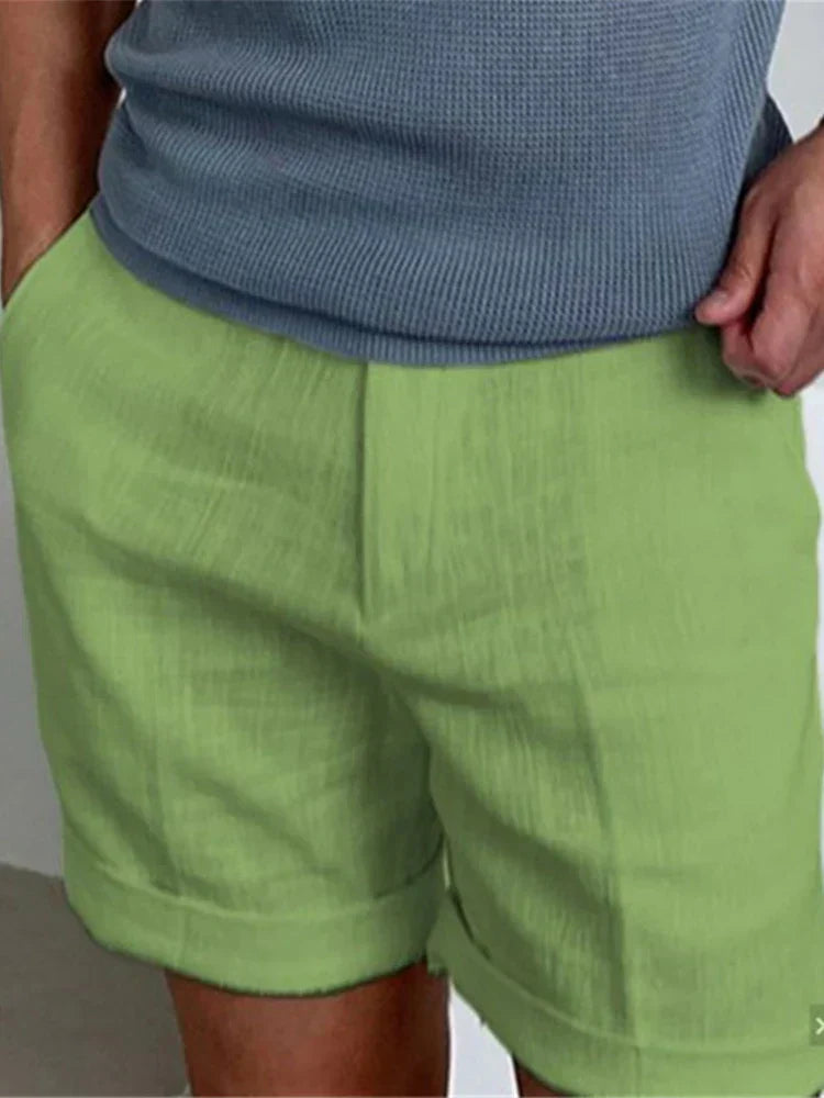 Men's Lightweight Relaxed-Fit Summer Linen Shorts – Jorin