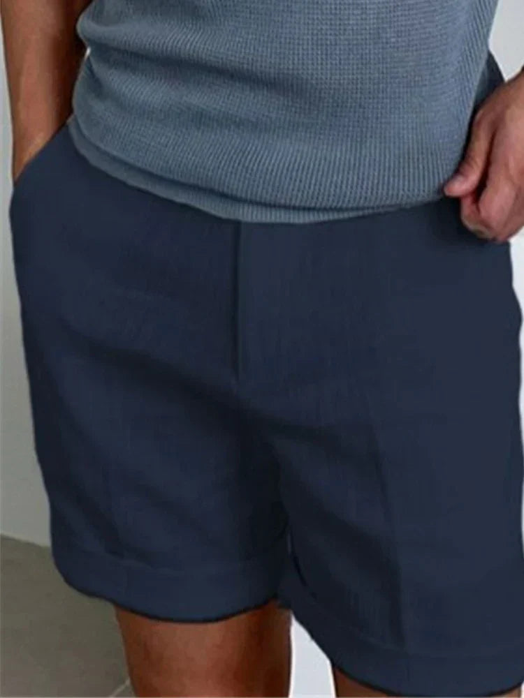 Men's Lightweight Relaxed-Fit Summer Linen Shorts – Jorin
